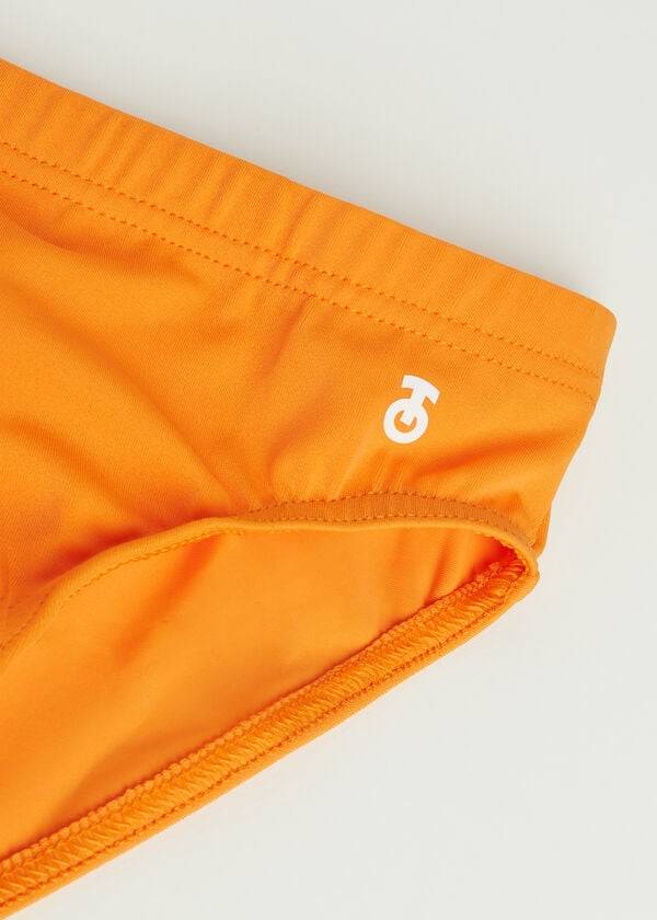 barn calzedonia rio baddräkter orange