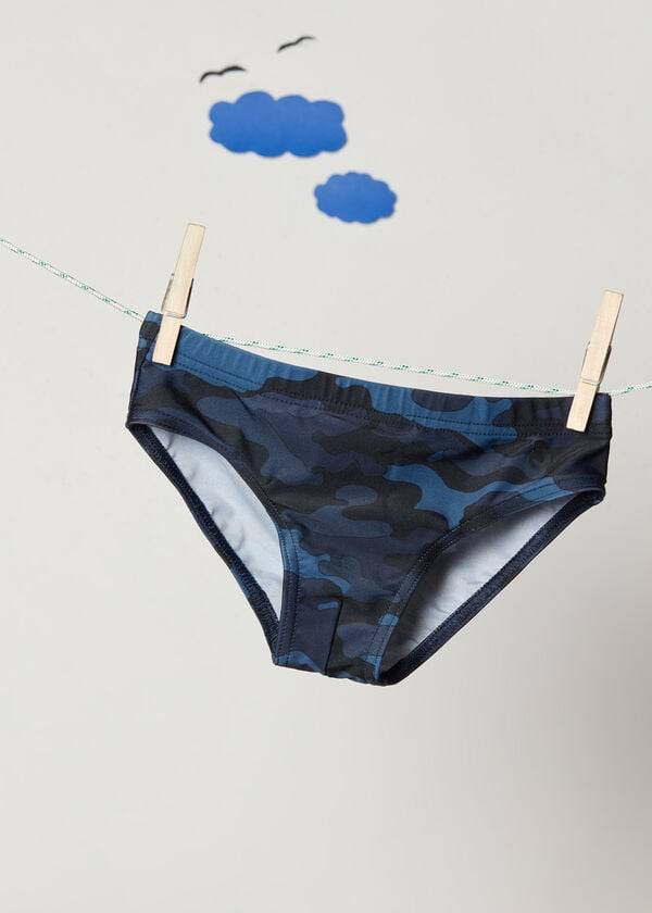 calzedonia rio barn baddräkter blå