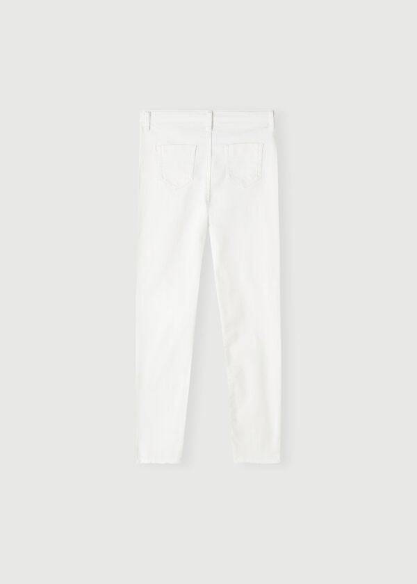 vita calzedonia ripped stretch skinny barnleggings