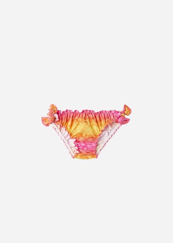 gul calzedonia-underdel polly barnbaddräkt