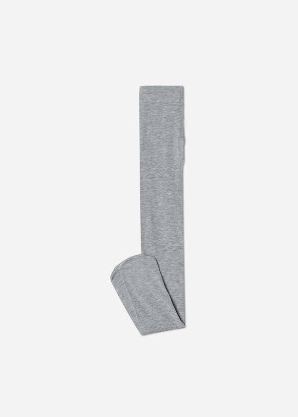 calzedonia super opaque med cashmere barntights grå