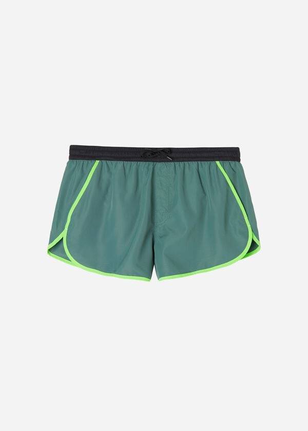 gröna calzedonia venice beach badbyxor för män