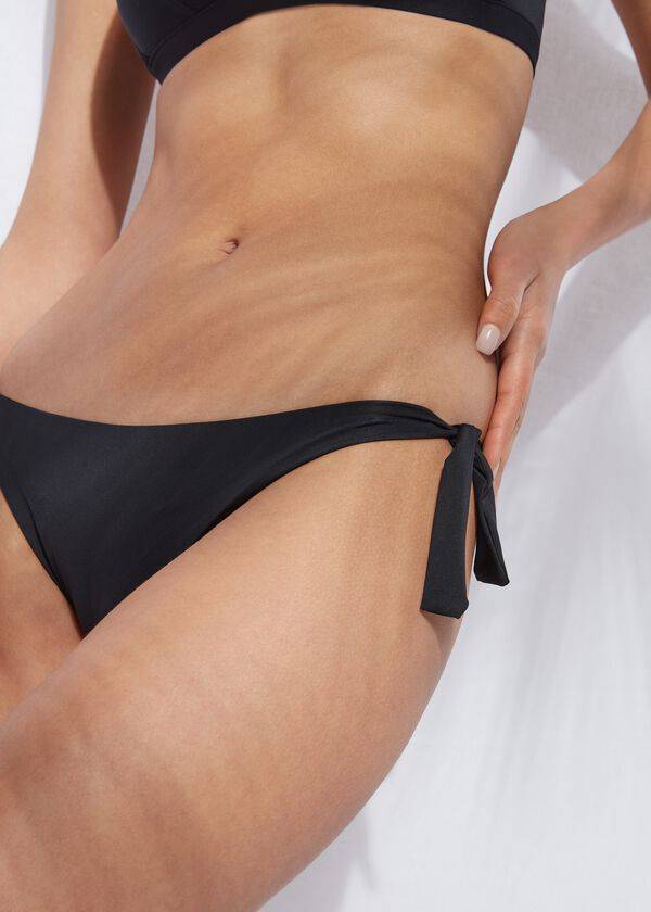 calzedonia bow brazilian indonesia eco dambikinitrosor svart