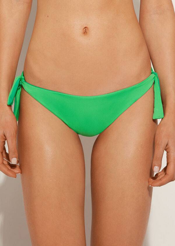 grön calzedonia bow brazilian indonesia eco bikinitros för kvinnor