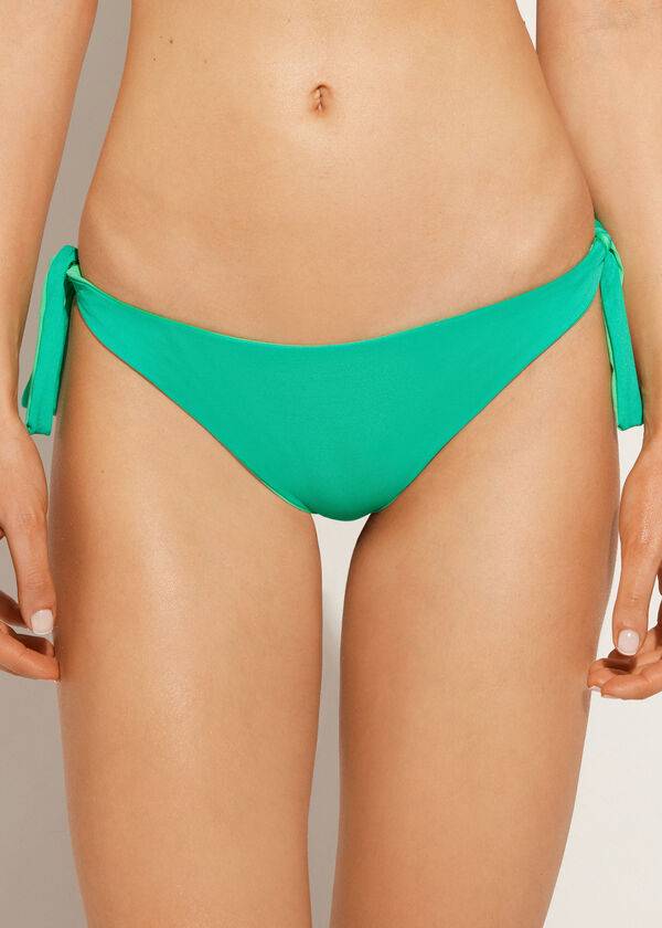 grön calzedonia bow brazilian indonesia eco bikinitros för kvinnor