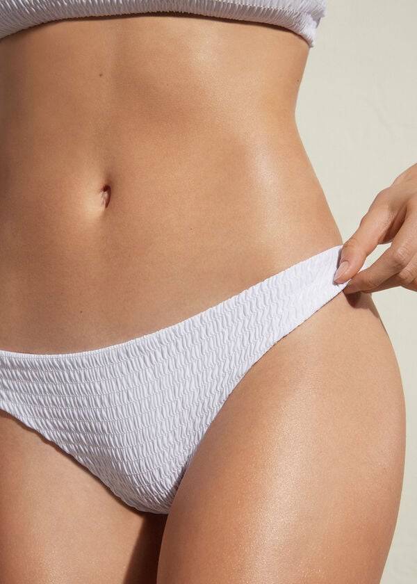 calzedonia brasiliansk lanzarote bikinitrosor för kvinnor vit
