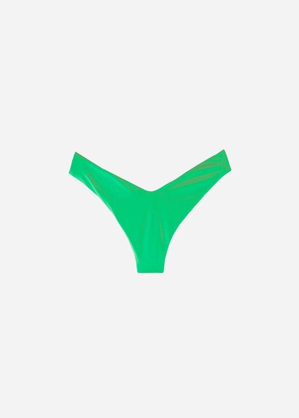 grön calzedonia high cut brazilian indonesia eco bikinitrosor för kvinnor