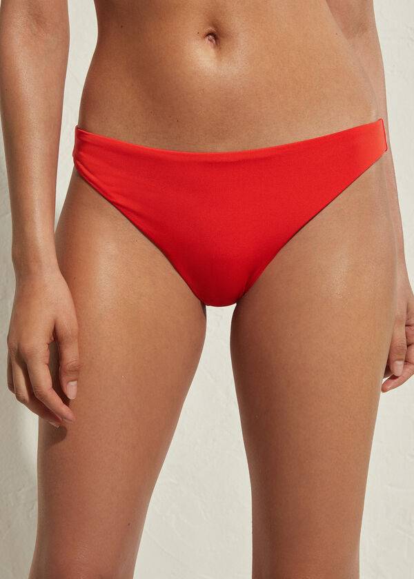 calzedonia indonesia eco dambikinitrosor röd