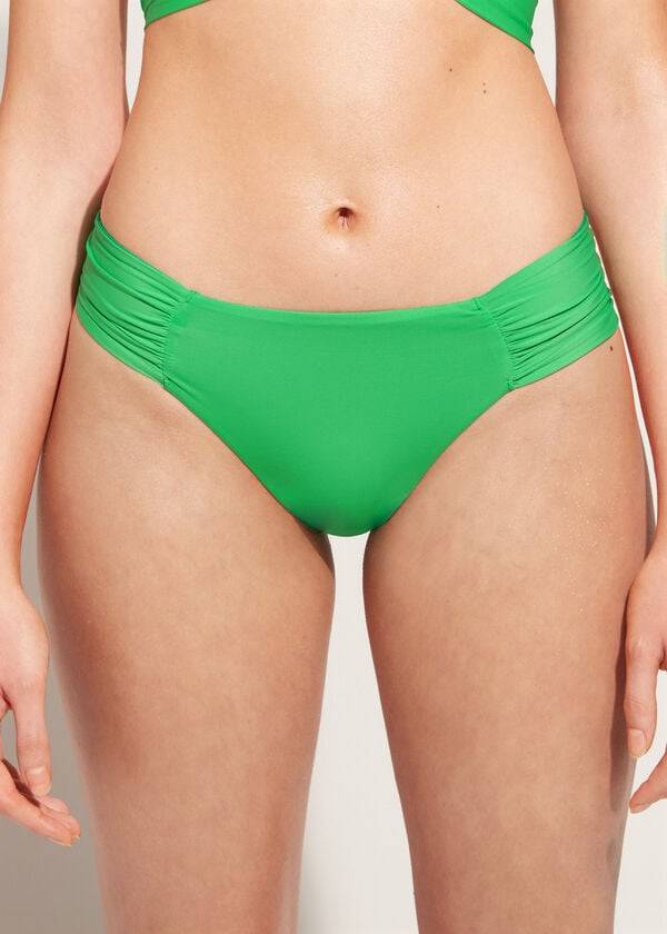 gröna calzedonia indonesia eco rosa bikiniunderdelar för kvinnor