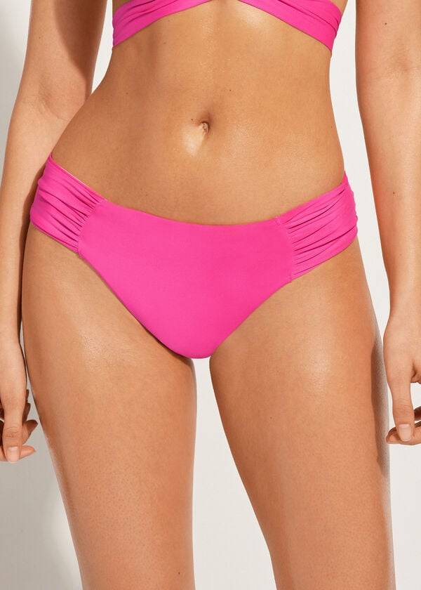 rosa calzedonia indonesia eco rosa bikinitrosa för kvinnor