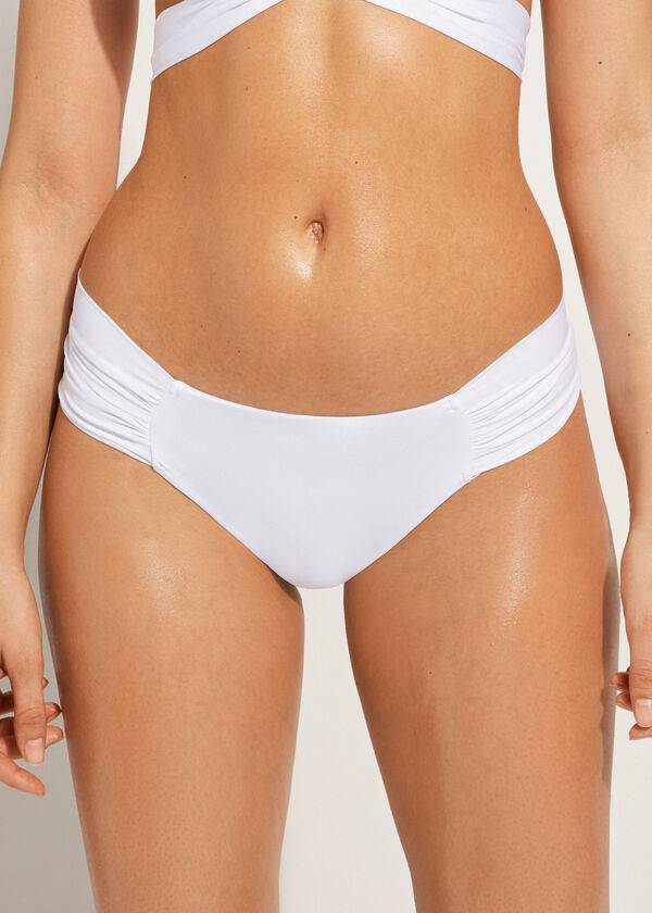 calzedonia indonesien eco rosa bikinitrosa för kvinnor vit