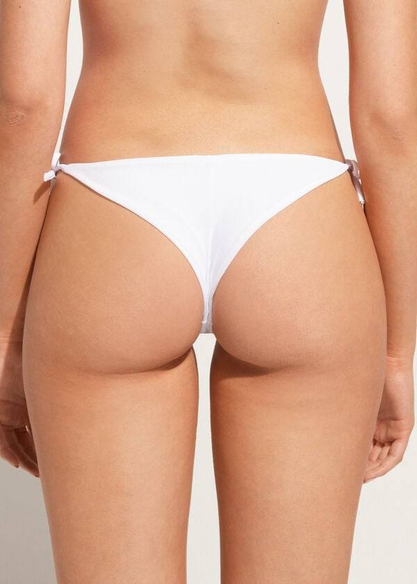calzedonia strass brasiliansk string shanghai dambikinitrosor vit