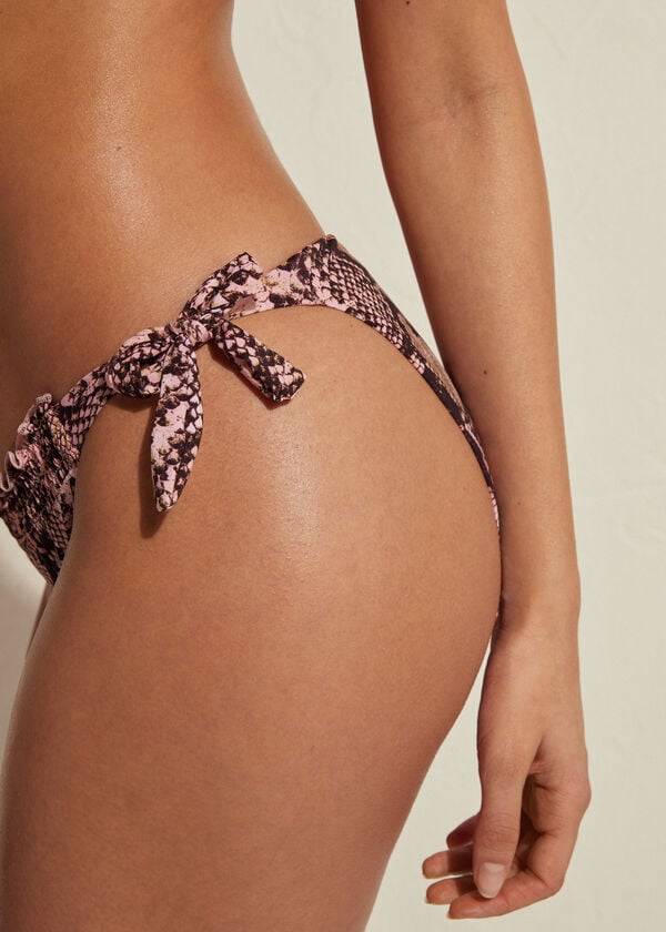 calzedonia sidney bikinitrosor med sidoband rosa för kvinnor