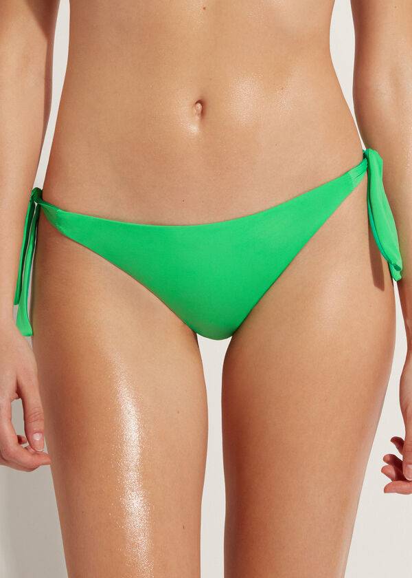 grön calzedonia tied indonesia eco bikinitrosor för kvinnor
