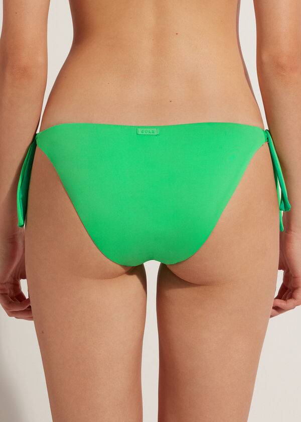 grön calzedonia tied indonesia eco bikinitrosor för kvinnor