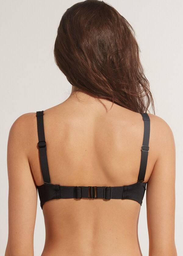 calzedonia balconette indonesia eco cobey bikinitoppar för kvinnor svart