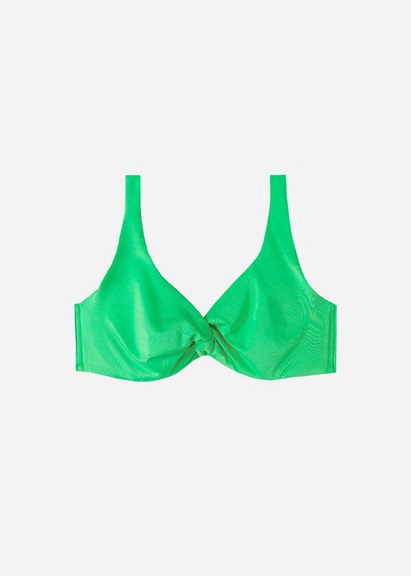 grön calzedonia balconette indonesia eco cobey bikinitoppar för kvinnor