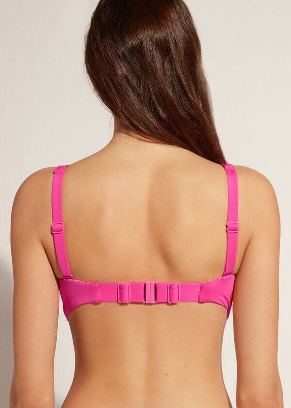 dam calzedonia balconette indonesia eco cobey bikinitoppar rosa