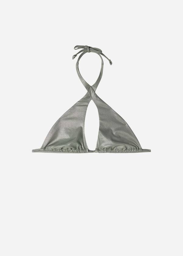 grön calzedonia bandeau antigua bikinitoppar för kvinnor