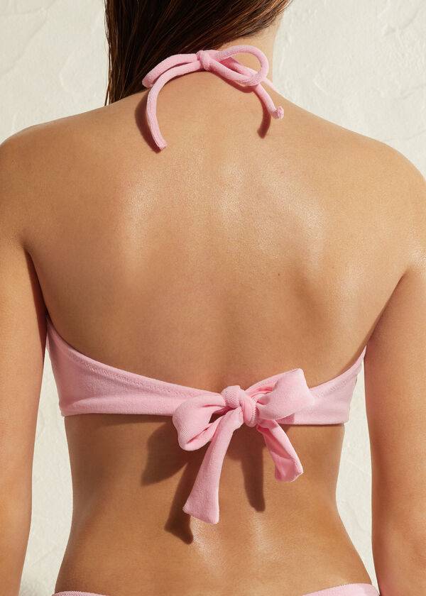 calzedonia dragsko bandeau beverly hills eco dambikiniöverdelar rosa