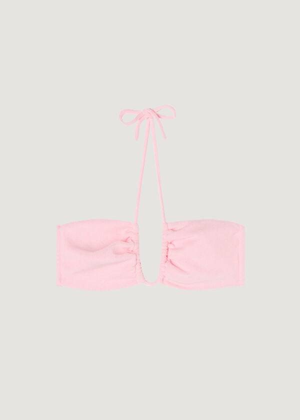 calzedonia dragsko bandeau beverly hills eco dambikiniöverdelar rosa