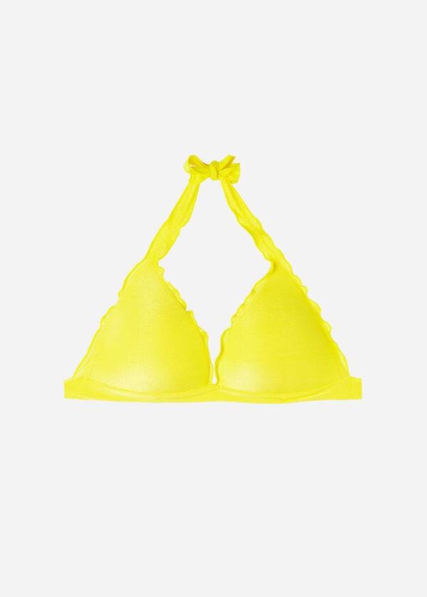 gula calzedonia graduated triangle formentera dambikiniöverdelar