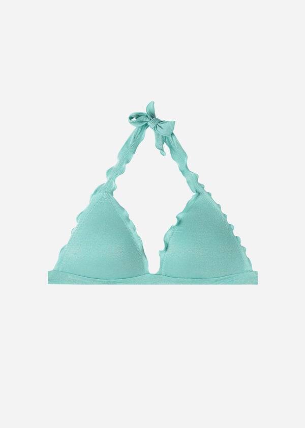 gröna calzedonia graduated triangle formentera bikinitoppar för kvinnor