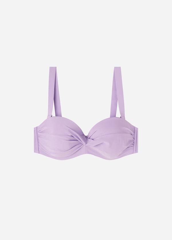 lila calzedonia vadderad bandeau indonesia bikinitoppar för kvinnor