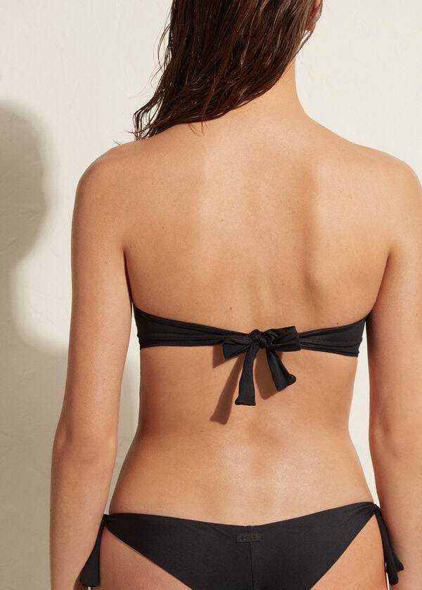 calzedonia vadderade indonesia eco bikiniöverdelar svarta damer
