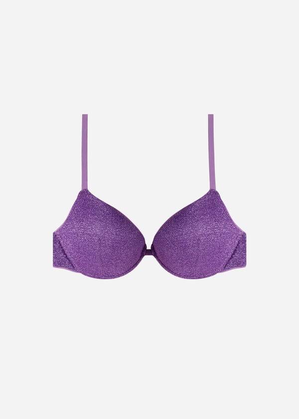 calzedonia vadderad push-up las vegas dambikiniöverdel lila