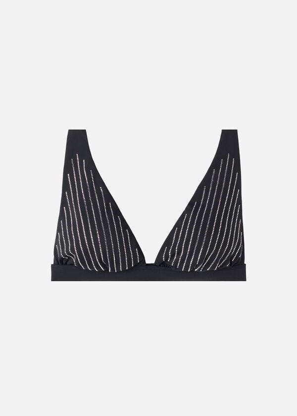 calzedonia vadderad triangel shanghai dambikiniöverdel svart