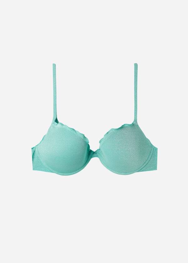 gröna calzedonia push up formentera bikinitoppar för kvinnor