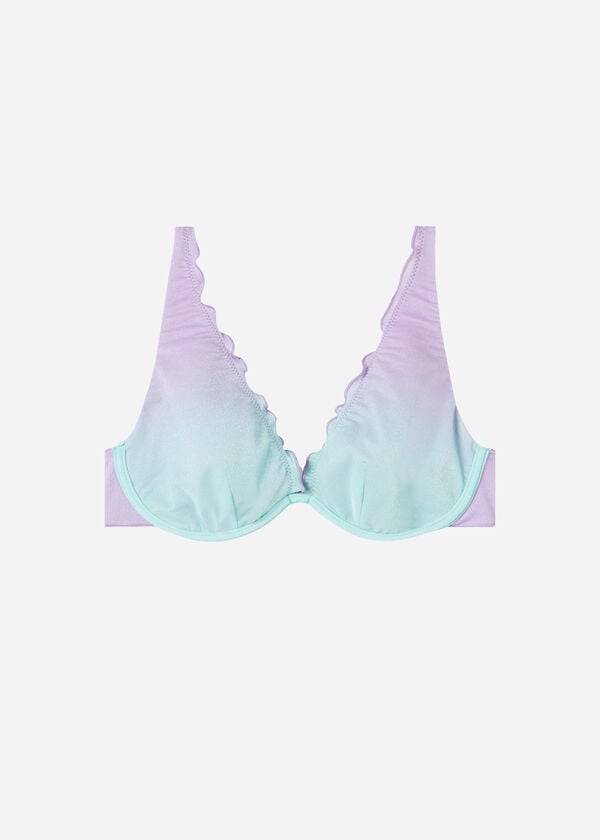 calzedonia push up madrid bikiniöverdelar lila för dam
