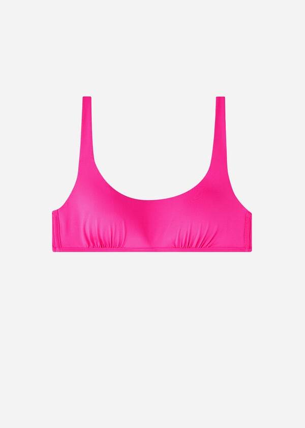 rosa calzedonia tankstil för kvinnor i indonesien eco rosa bikinitoppar