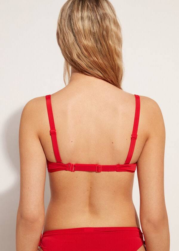 calzedonia tank-style indonesia bikinitoppar röda för kvinnor