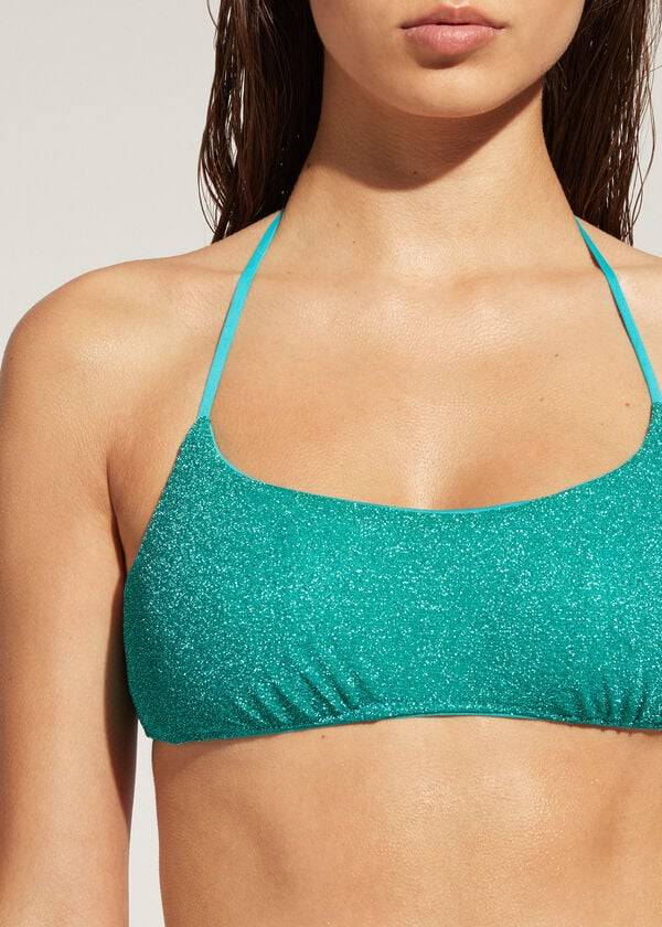 calzedonia tank-style las vegas dambikiniöverdelar blå