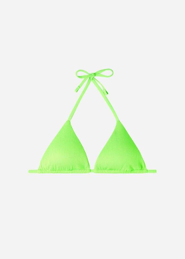 gröna calzedonia triangle slide string new york dambikiniöverdelar