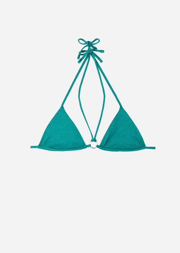 calzedonia triangle string hollywood dambikiniöverdelar grön