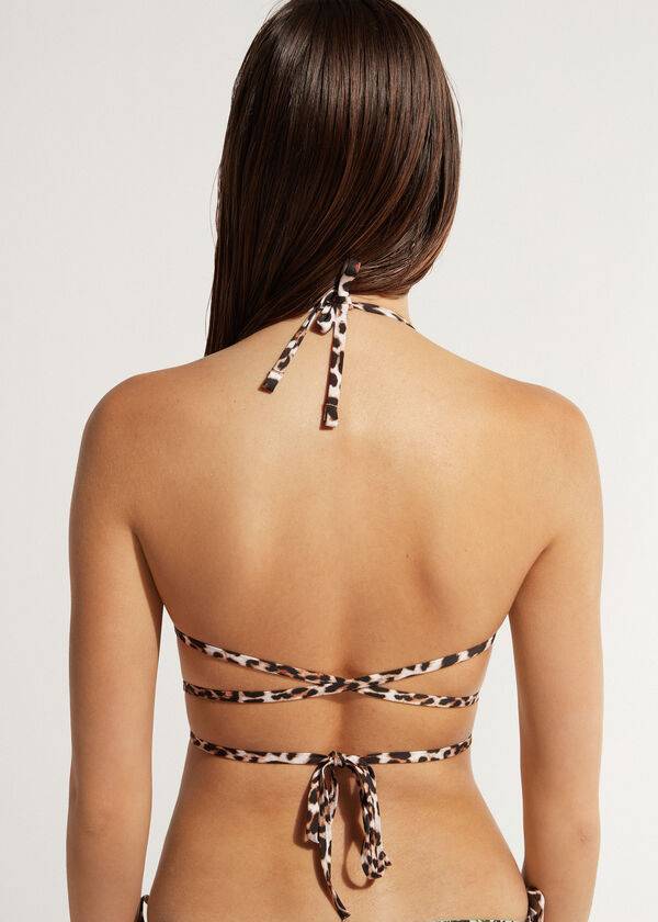 gröna calzedonia triangle string nairobi eco bikinitoppar för kvinnor